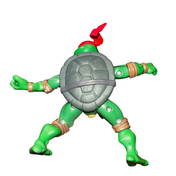 TMNT Raphael Action Figure Red Bandana 2012 Playmates Nickelodeon 4.5 Inch - Picture 6 of 8